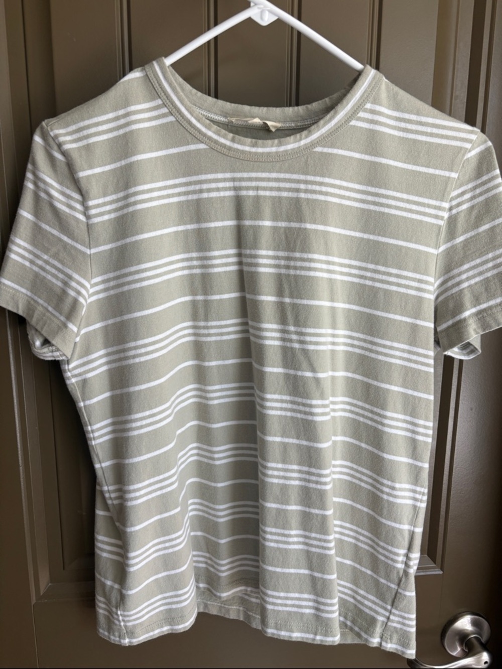 Madewell Cotton Perfect Crewneck, Size Small